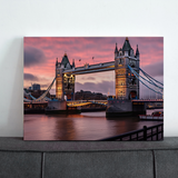 Iconic Crossing: English Bridge Canvas Art
