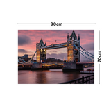 Iconic Crossing: English Bridge Canvas Art