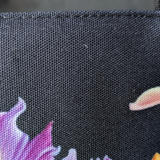 Flower Bouquet Black Tote Bag